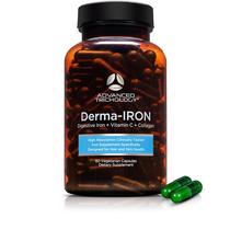 Suplemento Advanced Trichology Derma-Iron para mulheres/homens