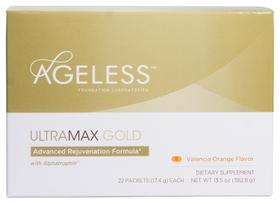 Suplemento Ageless Foundation UltraMax Gold (22 pacotes)
