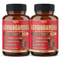 Suplemento Agobi Ashwagandha - 60 Cápsulas (2 a 4 Meses de Uso)