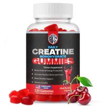 Suplemento Aim High Creatine Gummies 120 ct com 5g de creatina