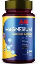 Suplemento AJS Glicinato de Magnésio 400mg 246 comprimidos 4 meses Suplemento AJS Glicinato de Magnésio 400mg 246 comprimidos 4 meses