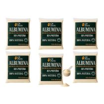 Suplemento Albumina Pura 3kg CP Ovos 80 por Cento Proteína Clara de Ovo em Pó Para Ganho de Massa Muscular e Recuperação