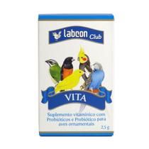 Suplemento Alcon Labcon Club Vita Regulador da Função Intestinal Para Pássaros Suplemento Alcon Labcon Club Vita Regulador da Função Intestinal Para Pássaros