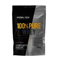 Suplemento Alimentar 100% Pure Refil Whey 900g Probiótica Sabor Iogurte com Coco