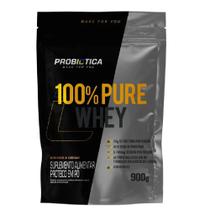 Suplemento Alimentar 100% Pure Whey Refil 900g Probiótica Sabor Cookies e Cream
