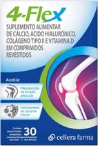 Suplemento Alimentar 4-Flex Com 30 Comprimidos Cellera Farma