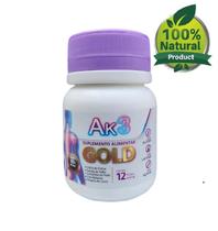 suplemento Alimentar Ak3 Gold 1 pote 12 caps, suplemento Alimentar Ak3 Gold 1 pote 12 caps,
