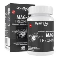 Suplemento Alimentar Apisnutri Mag-4 + Treonina Magnésio 60 Caps