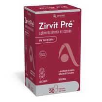 Suplemento Alimentar Arese Zirvit Pré 30 Cápsulas Gelatinosas Duras