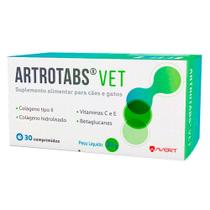 Suplemento Alimentar Artrotabs Vet 33g C/ 30 Comprimidos - Avert