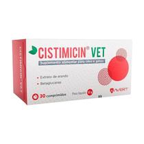 Suplemento Alimentar Avert Cistimicin Vet Para Cães E Gatos - 30 Comprimidos Suplemento Alimentar Avert Cistimicin Vet Para Cães E Gatos - 30 Comprimidos