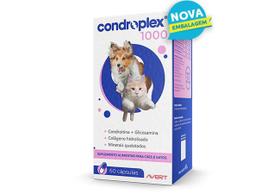 Suplemento Alimentar Avert CondroPlex 1000 para Cães e Gatos de Médio e Grande Porte capsula