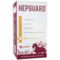 Suplemento Alimentar Avert Hepguard para Cães - Embalagem com 30 Comprimidos Suplemento Alimentar Avert Hepguard para Cães - Embalagem com 30 Comprimidos