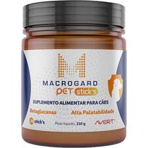 Suplemento Alimentar Avert Macrogard Pet para Cães - Embalagem com 30 Stick's Suplemento Alimentar Avert Macrogard Pet para Cães - Embalagem com 30 Stick's