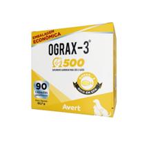 Suplemento Alimentar Avert Ograx-3 500Mg Para Cães E Gatos