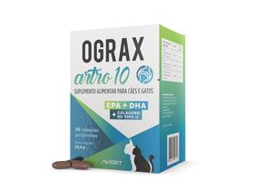 Suplemento Alimentar Avert Ograx Artro 20 Cães/gatos 3o Cap Suplemento Alimentar Avert Ograx Artro 20 Cães/gatos 3o Cap