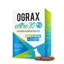 Suplemento Alimentar Avert Ograx Artro para Cães - 30 Cápsulas