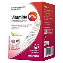 Suplemento Alimentar B12 60Cpr - Maxinutri Suplemento Alimentar B12 60Cpr - Maxinutri