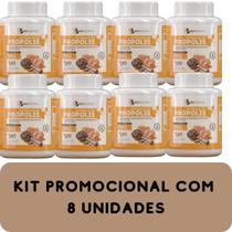 Suplemento Alimentar Biocêutica Própolis Pote 60 Cápsulas Kit Promocional 8 Unidades