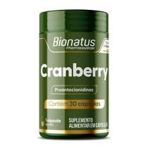 Suplemento Alimentar Bionatus Cranberry 30 Cápsulas