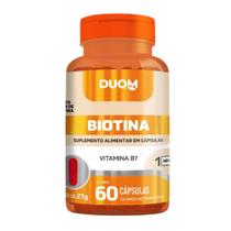 Suplemento Alimentar Biotina C60 Duom - Duom Lab Eireli