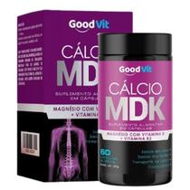 Suplemento Alimentar Cálcio MDK Magnésio Vitamina D 60 Caps