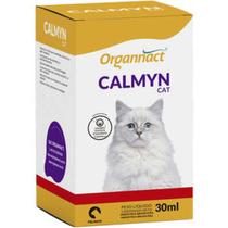 Suplemento Alimentar Calmyn Cat 30ml P/ Gato Estresse Animal Viagens Transporte Manejo - ORGANNACT