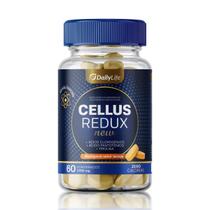 Suplemento Alimentar Cellus Redux New - Com Ácido Clorogênico, Ácido Pantotênico, Biotina, Prolina e Vitamina C - Cápsulas Mastigáveis Zero Calorias