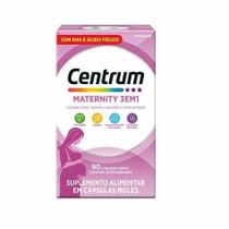 Suplemento Alimentar Centrum Maternity 3 Em 1 - 90 Cápsulas Suplemento Alimentar Centrum Maternity 3 Em 1 - 90 Cápsulas