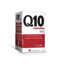 Suplemento Alimentar Coenzima Q10 100mg 30 Cps-União Química Suplemento Alimentar Coenzima Q10 100mg 30 Cps-União Química