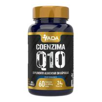 Suplemento Alimentar Coenzima Q10 Ubiquinona 60 Cápsulas Pura Vitamina Coq10 400mg Original Cáps