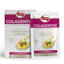 Suplemento Alimentar Colagentek Vitafor Abacaxi 10 sachês Suplemento Alimentar Colagentek Vitafor Abacaxi 10 sachês