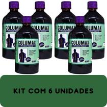 Suplemento Alimentar Columax Natural Frasco 500ml Kit Promocional 6 Unidades