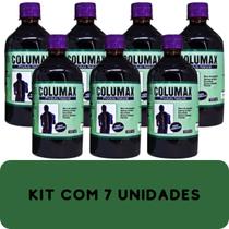 Suplemento Alimentar Columax Natural Frasco 500ml Kit Promocional 7 Unidades