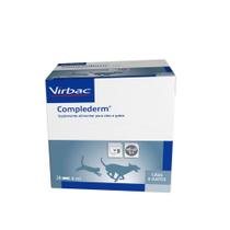 Suplemento Alimentar Complederm Cães e Gatos até 10kg 4mL 28 Sachês - Virbac