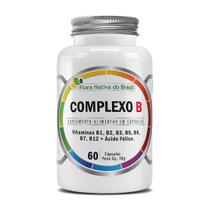 Suplemento Alimentar Complexo B 60 cápsulas Flora Nativa
