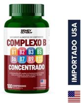 Suplemento alimentar complexo b concentrado made in usa c/100 cps sidney oliveira
