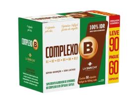 Suplemento Alimentar Complexo B LV90/PG60 Cáps La San-Day