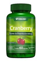 Suplemento Alimentar Cranberry 60 Cápsulas - Herbamed