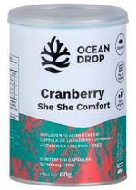 Suplemento Alimentar Cranberry Em Cápsulas She She Comfort 120 Cápsulas 500mg Ocean Drop