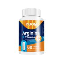 Suplemento Alimentar de Arginina e Vitamina C 60 Capsulas Duom