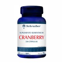 Suplemento Alimentar de Cranberry Scharaiber 60 Cápsulas - Schraiber