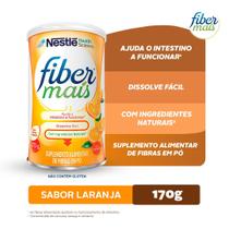 Suplemento Alimentar de fibras FiberMais Laranja 170g