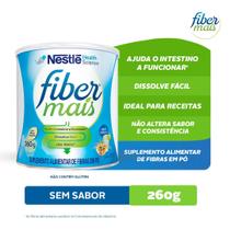 Suplemento Alimentar de Fibras Fibermais Sem Sabor 260g Suplemento Alimentar de Fibras Fibermais Sem Sabor 260g