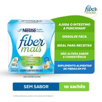 Suplemento alimentar de fibras FiberMais Sem Sabor 50g