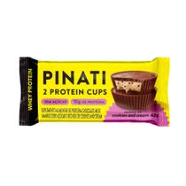 Suplemento Alimentar de Proteína com Recheio de Cookies and Cream Pinati 42g