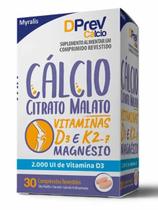 Suplemento Alimentar DPrev Cálcio 2000 UI de Vit.D3 - 30 caps