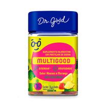 Suplemento Alimentar Dr. Good Multigood Abacaxi e Morango Com 30 Gomas - Dr.Good
