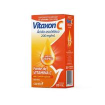 Suplemento Alimentar Em Gotas Vitaxon C Sabor Caramelo 20Ml - Airela