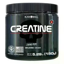 Suplemento Alimentar Em Pó Black Skull Creatine Sem Sabor Pote 150g